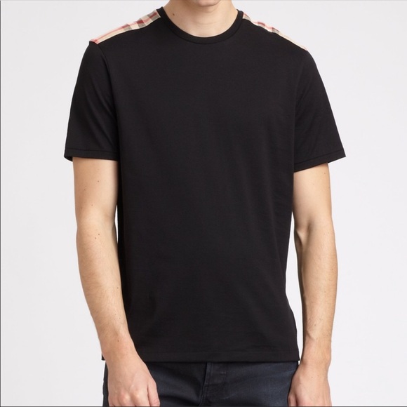 burberry black tee
